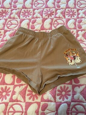 Empyre Women's Brown Casual Lounge Shorts
